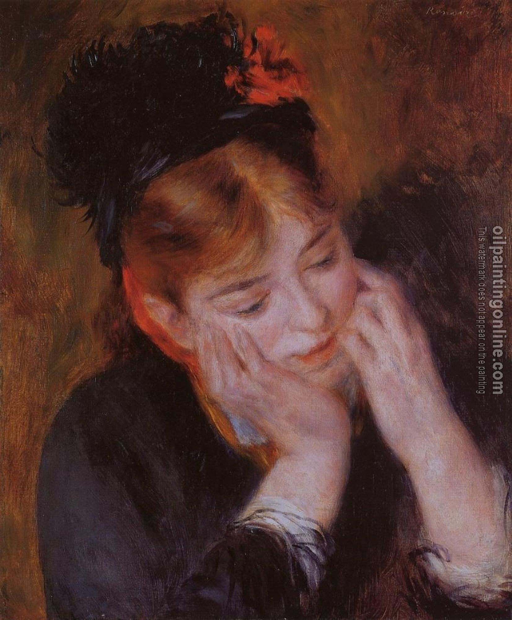 Renoir, Pierre Auguste - Reflection